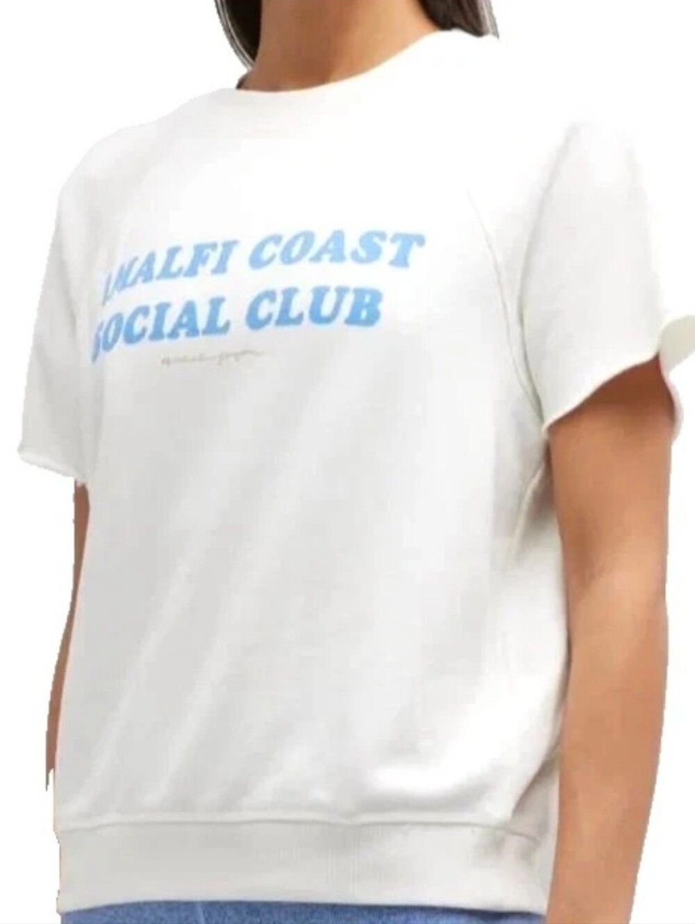 Spiritual Gangster Amalfi Coast‎ Social Club Short Sleeve Sweatshirt